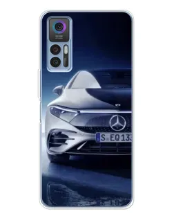 Чехол для TCL 30 Plus с картинкой «Mercedes EQ — будущее»