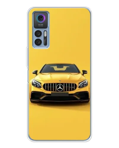 Чехол для TCL 30 Plus с картинкой «Желтый Mercedes GT» Чехол для TCL 30 Plus с картинкой «Желтый Mercedes GT»