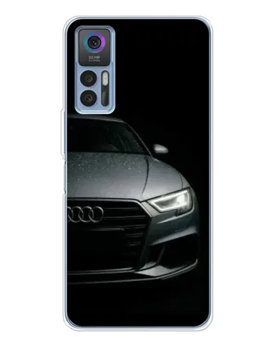 Чехол для TCL 30 Plus с картинкой «Audi — детализация кузова»