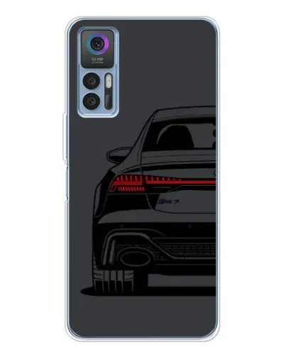 Чехол для TCL 30 Plus с картинкой «Задняя часть Audi — арт»