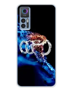 Чехол для TCL 30 Plus с картинкой «Энергия лого Audi»