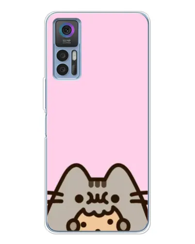 Чохол для TCL 30 Plus з картинкою «Pusheen та печиво» Чохол для TCL 30 Plus з картинкою «Pusheen та печиво»