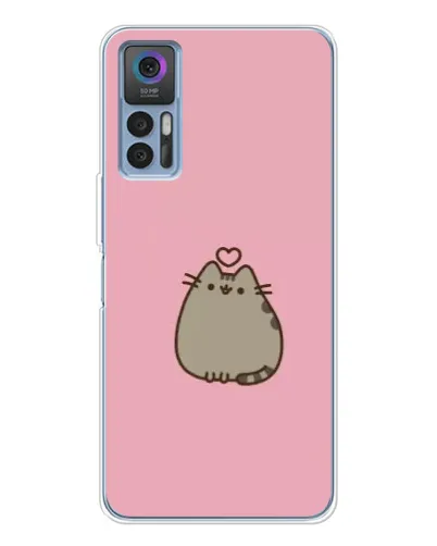 Чохол для TCL 30 Plus з картинкою «Pusheen серце» Чохол для TCL 30 Plus з картинкою «Pusheen серце»