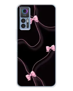 Чохол для TCL 30 Plus з картинкою «Рожеві стрічки»