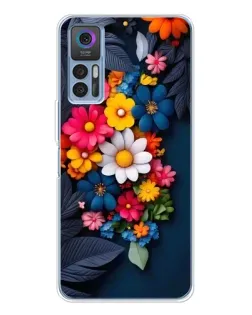 Чохол для TCL 30 Plus з картинкою «Квіткова феєрія»