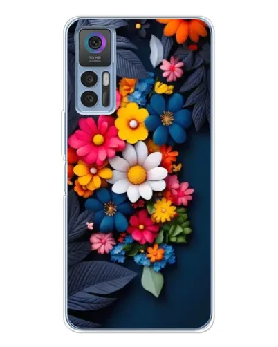 Чохол для TCL 30 Plus з картинкою «Квіткова феєрія»