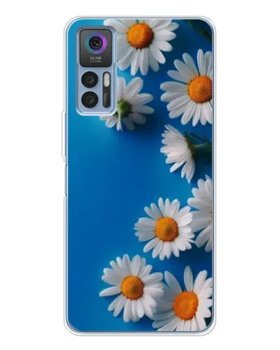 Чохол для TCL 30 Plus з картинкою «Білосніжні маргаритки»