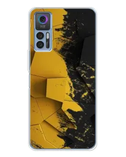 Чохол для TCL 30 Plus з картинкою «Золоті уламки геометрії»