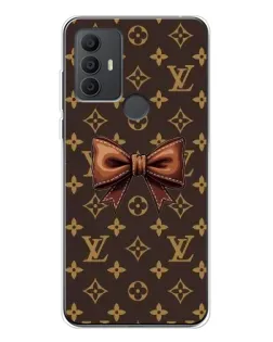 Чехол для TCL 30 SE с картинкой «LV с бантом»