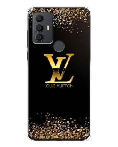 Чехол для TCL 30 SE с картинкой «LV — золотые искры» Чехол для TCL 30 SE с картинкой «LV — золотые искры»
