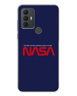 Чехол для TCL 30 SE с картинкой «NASA — глубокий космос»