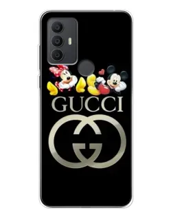 Чехол для TCL 30 SE с картинкой «Gucci — герои Disney»