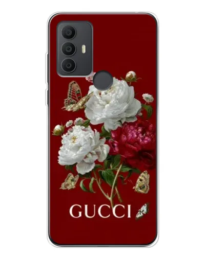 Чехол для TCL 30 SE с картинкой «Gucci —  сад»