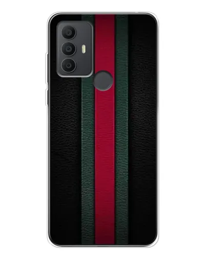 Чехол для TCL 30 SE с картинкой «Gucci — неоновая линия»