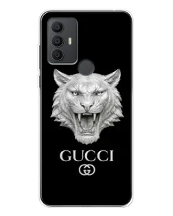 Чехол для TCL 30 SE с картинкой «Gucci — серебряный лев» Чехол для TCL 30 SE с картинкой «Gucci — серебряный лев»