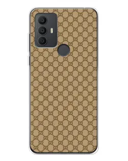 Чехол для TCL 30 SE с картинкой «Gucci — классический беж» Чехол для TCL 30 SE с картинкой «Gucci — классический беж»