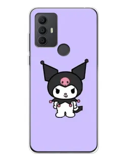Чехол для TCL 30 SE с картинкой «Kuromi — нежный фиолетовый»