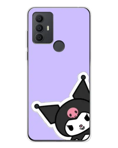 Чехол для TCL 30 SE с картинкой «Забавная Kuromi» Чехол для TCL 30 SE с картинкой «Забавная Kuromi»
