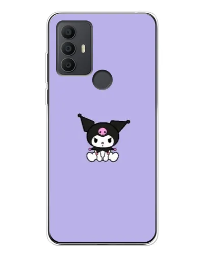 Чехол для TCL 30 SE с картинкой «Kuromi — фиолетовый минимализм» Чехол для TCL 30 SE с картинкой «Kuromi — фиолетовый минимализм»