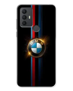 Чехол для TCL 30 SE с картинкой «BMW M-Power неон»