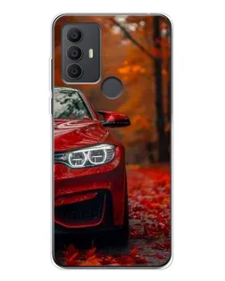 Чехол для TCL 30 SE с картинкой «Осенняя BMW M4»