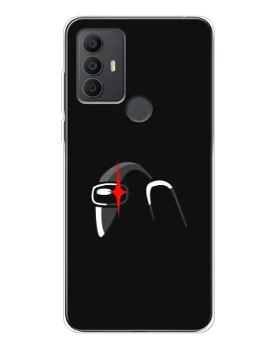 Чехол для TCL 30 SE с картинкой «Among Us шлем»