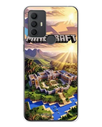 Чехол для TCL 30 SE с картинкой «Minecraft панорама» Чехол для TCL 30 SE с картинкой «Minecraft панорама»