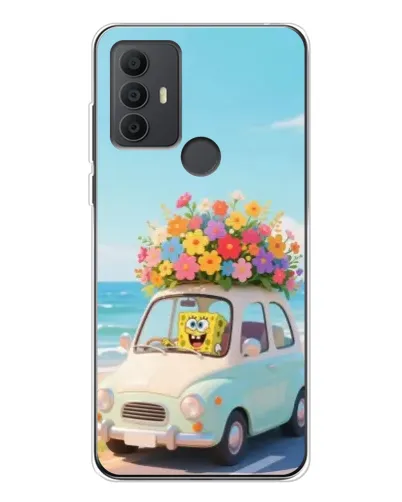 Чехол для TCL 30 SE с картинкой «Автомобильное путешествие»