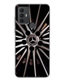 Чехол для TCL 30 SE с картинкой «Диск Mercedes»