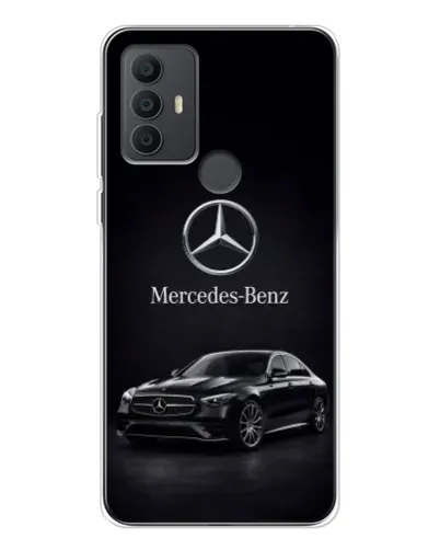 Чехол для TCL 30 SE с картинкой «Mercedes — решетка радиатора» Чехол для TCL 30 SE с картинкой «Mercedes — решетка радиатора»
