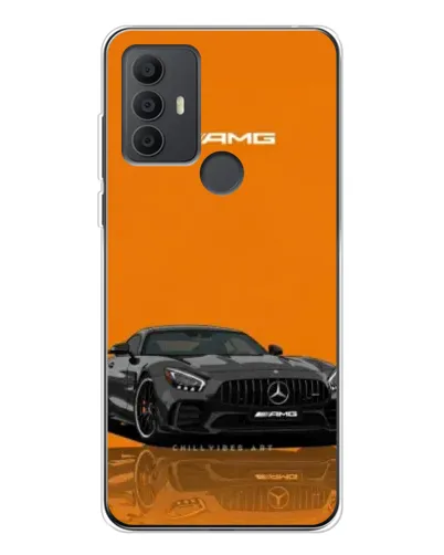 Чехол для TCL 30 SE с картинкой «Оранжевый Mercedes AMG» Чехол для TCL 30 SE с картинкой «Оранжевый Mercedes AMG»