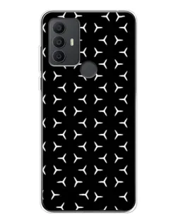 Чехол для TCL 30 SE с картинкой «Mercedes паттерн звезд»