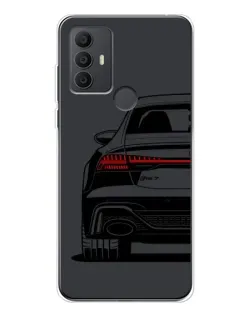 Чехол для TCL 30 SE с картинкой «Задняя часть Audi — арт»