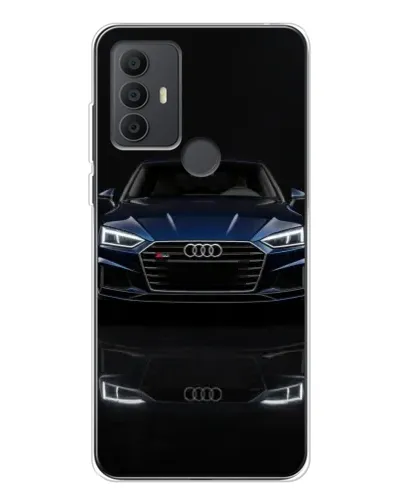 Чехол для TCL 30 SE с картинкой «Audi — ночное отражение» Чехол для TCL 30 SE с картинкой «Audi — ночное отражение»