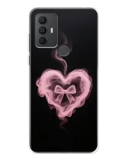 Чехол для TCL 30 SE с картинкой «Дымчатое сердце»