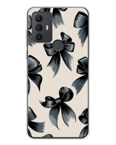 Чехол для TCL 30 SE с картинкой «Банты Coquette»