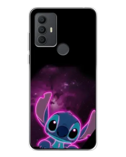 Чехол для TCL 30 SE с картинкой «Неоновый Stitch»