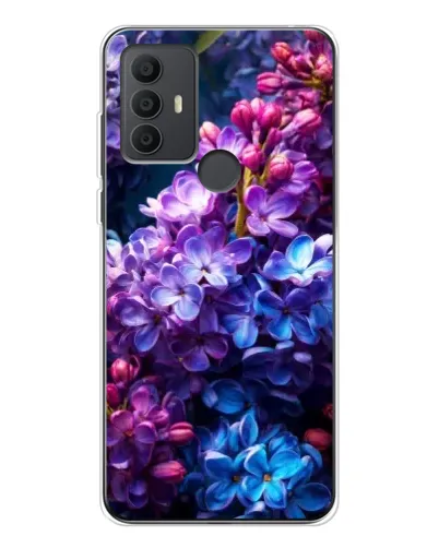 Чехол для TCL 30 SE с картинкой «Сиреневый цвет»