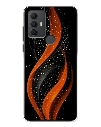 Чехол для TCL 30 SE с картинкой «Огненная звездная волна» Чехол для TCL 30 SE с картинкой «Огненная звездная волна»