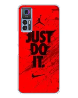 Чехол для TCL 30 с картинкой «Nike Just Do It»
