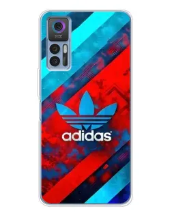 Чохол для TCL 30 з картинкою «Абстракція Adidas»