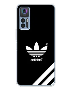 Чохол для TCL 30 з картинкою «Adidas з діагональними смугами»
