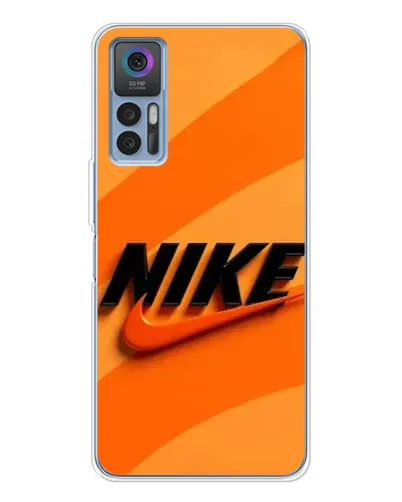 Чохол для TCL 30 з картинкою «Помаранчевий драйв Nike»