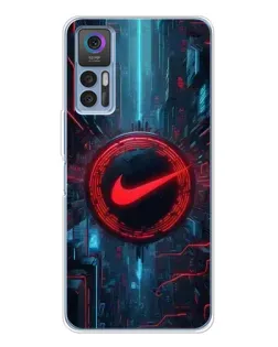 Чохол для TCL 30 з картинкою «Техногенний стиль Nike»