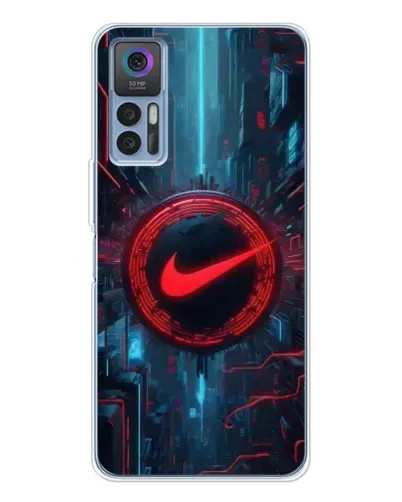 Чохол для TCL 30 з картинкою «Техногенний стиль Nike»