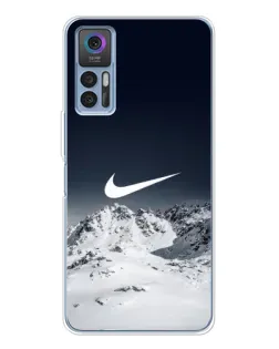 Чохол для TCL 30 з картинкою «Nike — зимові гори»
