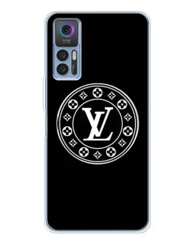 Чохол для TCL 30 з картинкою «LV — печатка стилю»