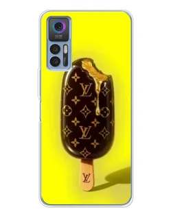 Чохол для TCL 30 з картинкою «Морозиво від LV»