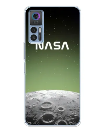 Чохол для TCL 30 з картинкою «NASA — місячний градієнт»