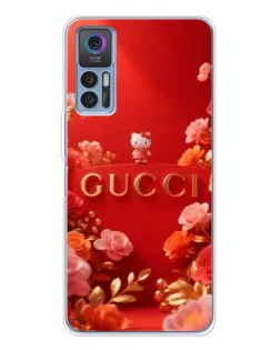 Чохол для TCL 30 з картинкою «Gucci — золотий сад»